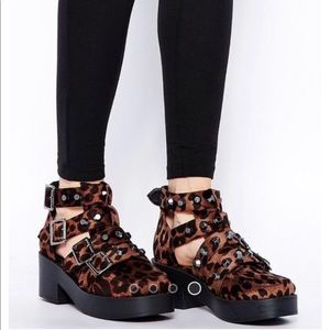 ASOS cheetah sandals SOLD! ❣️